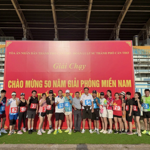 Đoàn Luật Sư TP. Cần Thơ Tham Gia Giải Marathon Do TAND TP. Cần Thơ Tổ Chức